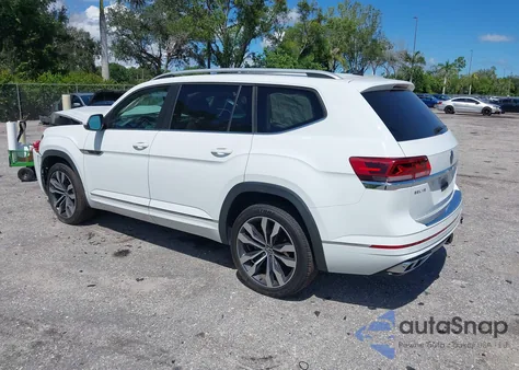 2021 Volkswagen Atlas 3.6L V6 Sel R-Line z USA, uszkodzony, nr VIN 1V2CR2CA8MC566736